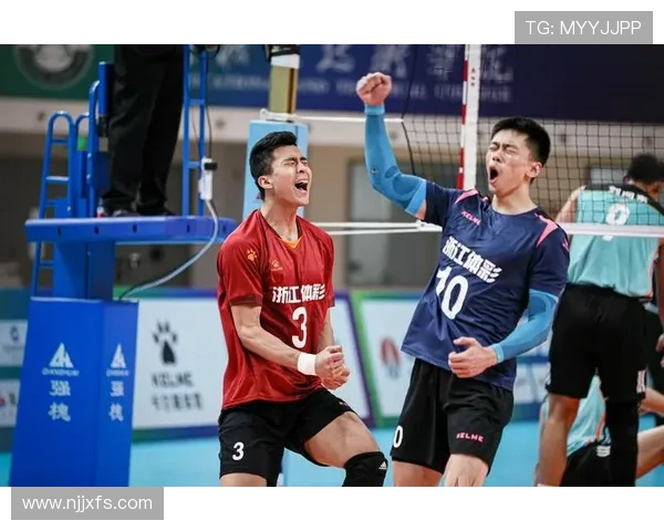 全运会男排小组赛浙江队强势击败上海队上演激烈对决争夺胜利时刻